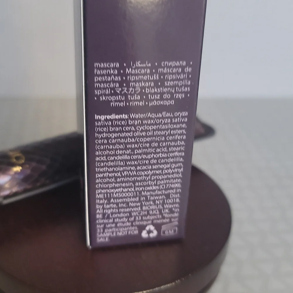 Tarte Lights, Camera, Lashes • 4-in-1 Mascara • Black